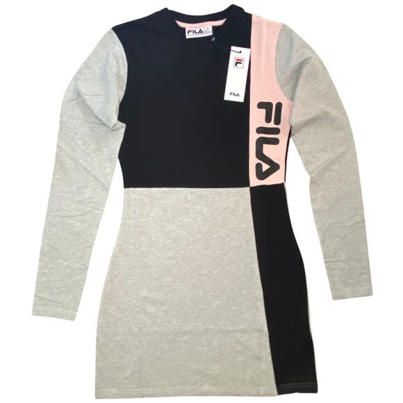 Fila XLarge Womens - Ophelia Black/Gray/Pink Dress - NWT - Picture 6 of 8